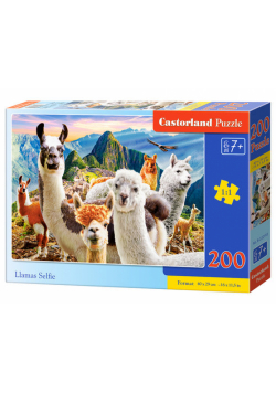Puzzle 200 el. B-222193 Llamas Selfie
