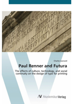 Paul Renner and Futura