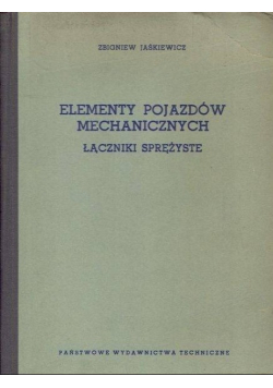 Elementy pojazdów mechanicznych łączniki sprężyste