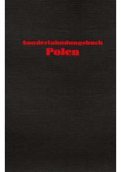 Sonderfahndungsbuch Polen. Specjalna księga...
