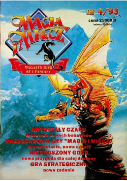 Magia i miecz numer 4 1993