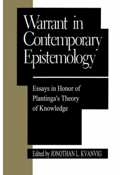 Warrant in Contemporary Epistemology