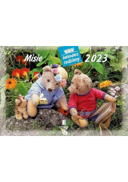 Kalendarz 2023 Rodzinny Misie