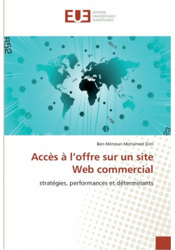 Accès à l offre sur un site web commercial