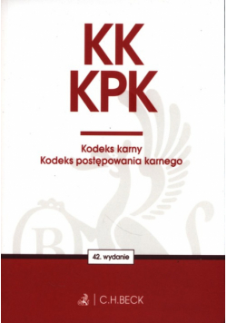 KK KPK Kodeks karny Kodeks postępowania karnego