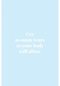 Blue Feelings Notebook