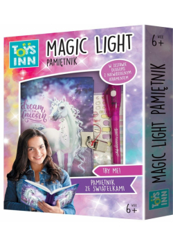 Pamiętnik Magic Light Unicorn STnux