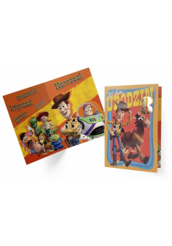 Karnet B6 DS-032 Urodziny 8 Toy Story