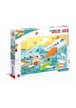 Puzzle 60 Maxi Wielkie lotnisko