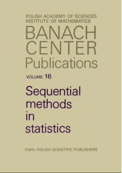 Banach Center Publications Sequential methods in statistics volume 16
