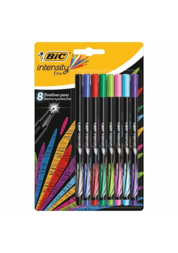 Cienkopis Intensity Fine mix 8 kolorów