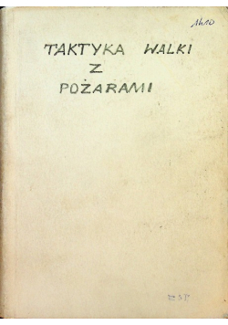 Taktyka walki z pożarami