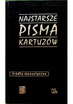 Najstarsze pisma kartuzów