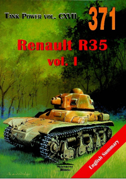 Tank Power vol CXVII 371 Renault R35 vol I