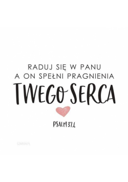 Podstawka korkowa - Raduj się w Panu