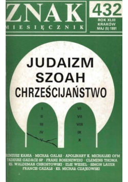 Judaizm szoah chrześcijaństwo numer 432 rok XVIII