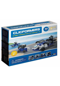 Klocki konstrukcyjne 4w1 - Transportowce 30el