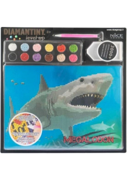 Mozaika diamentowa Level Up - Megalodon