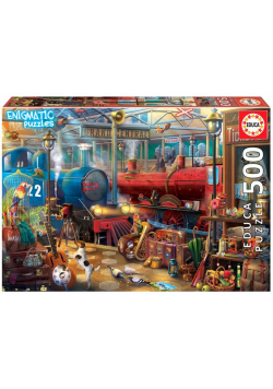 Puzzle 500 Stacja kolejowa G3