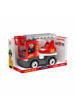 MultiGO Fire ciężarówka z drabiną ze strażakiem