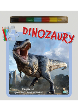 Książeczki z puzzlami Dinozauru