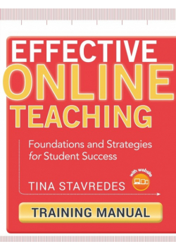 Effective Online Teaching