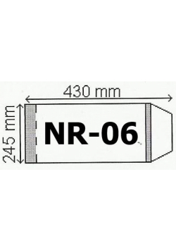Okładka na podr B5 regulowana nr 6 (50szt) NARNIA