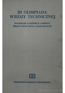 III Olimpiada wiedzy techniczne