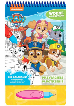 Psi Patrol. Wodne kolorowanie. Przyjaciele