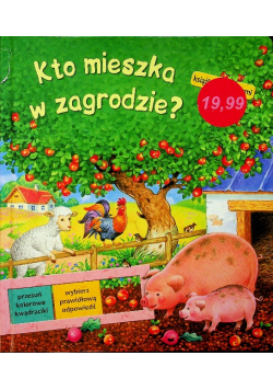 Kto mieszka w zagrodzie Książka z zagadkami