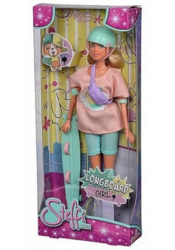 Steffi na longboardzie