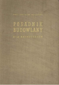 Poradnik Budowlany dla architektów