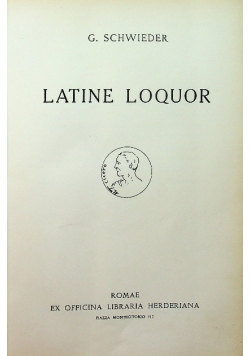 Latine Loquor