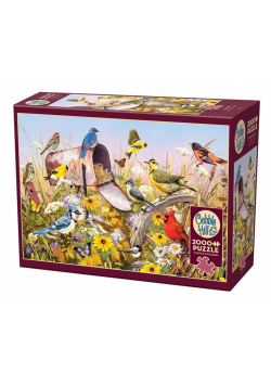 Puzzle 2000 Śpiew ptaków polnych