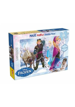 Puzzle 35 dwustronne Frozen