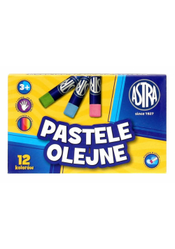 Pastele olejne 12 kolorów ASTRA