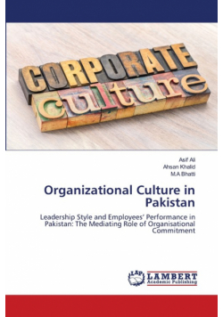 Organizational Culture in Pakistan