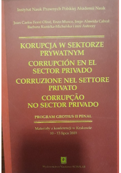 Korupcja w sektorze prywatnym