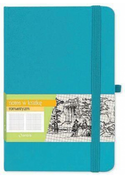 Notes A6 Kratka Romantyzm Turkusowy ANTRA