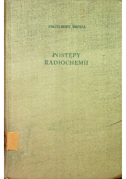 Postępy radiochemii