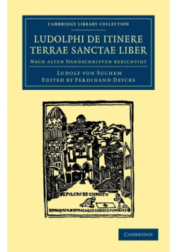 Ludolphi de itinere terrae sanctae liber