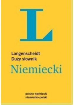 Langenscheidt duży słownik  Niemiecki