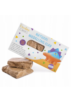 Glina rzeźbiarska naturalna do modelowania 520g