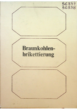 Braunkohlenbrikettierung Tom 1 i 2