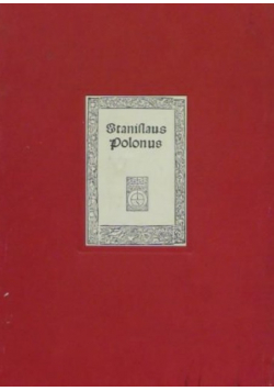 Stanislaus Polonus