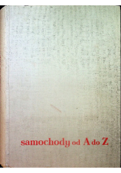 Samochody od A do Z