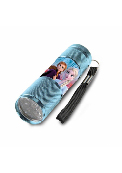 Latarka metalowa LED, Kraina Lodu 2
