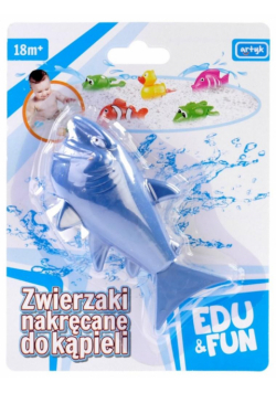 Zabawka do kąpieli Rekin Edu&Fun
