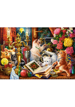 Puzzle Wizard Kittens 1000