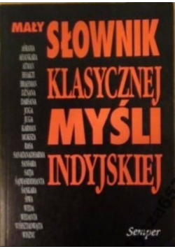Mały Słownik Klasycznej Myśli Indyjskiej